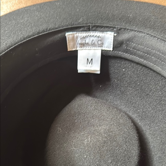 Free People Vaughn & Co Felt Wool Faith Feather Hat, Black - Picture 5 of 7